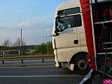Zderzenie osobówki i ciężarówki na dk46 w Złotym Stoku