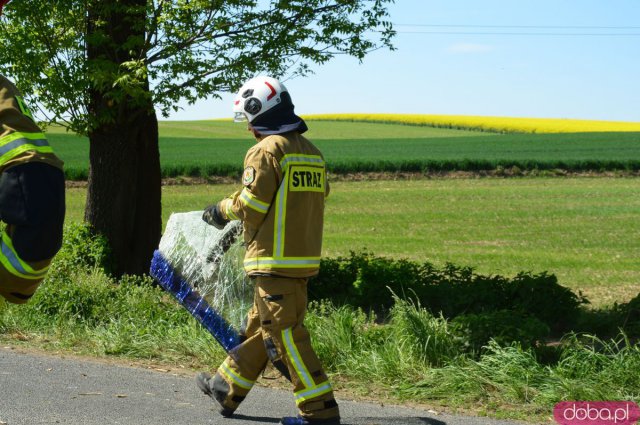 Wypadek DW 385 Ząbkowice Śl. - Ziębice