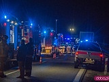 Wypadek na dk8 między Przyłękiem a Bardem