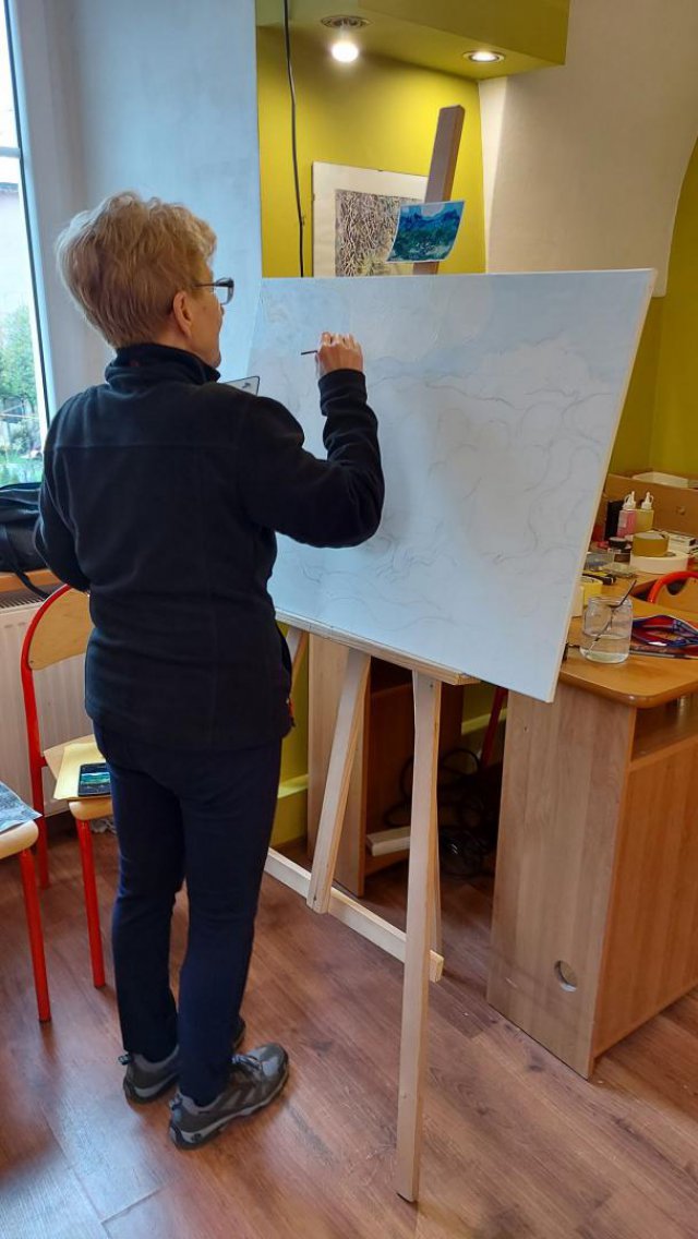 Wernisaż prac grupy plastycznej z Barda