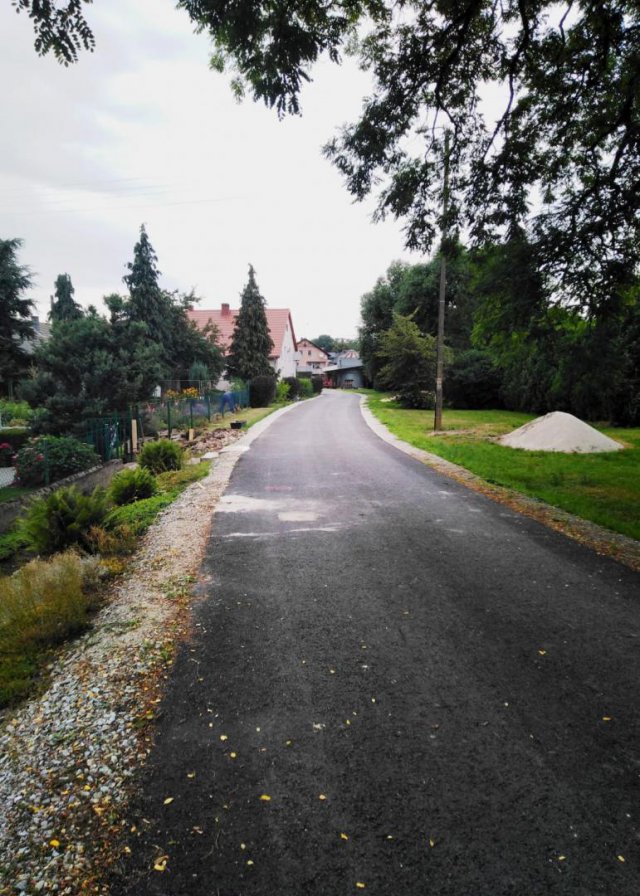 Droga w Krzelkowie gotowa