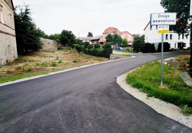 Droga w Krzelkowie gotowa