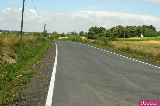 Oficjalne otwarcie drogi Wilamowice - Stary Henryków