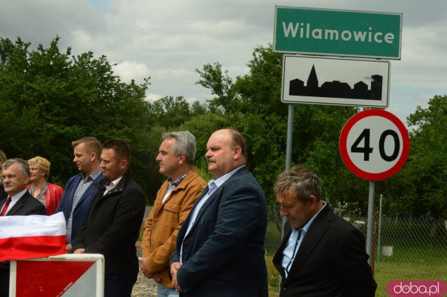 Oficjalne otwarcie drogi Wilamowice - Stary Henryków