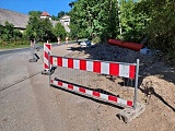 Rozpoczęła się budowa chodnika w Kluczowej. Ruch wahadłowy! 