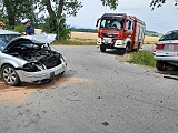 Zderzenie dwóch osobówek za Jaworkiem
