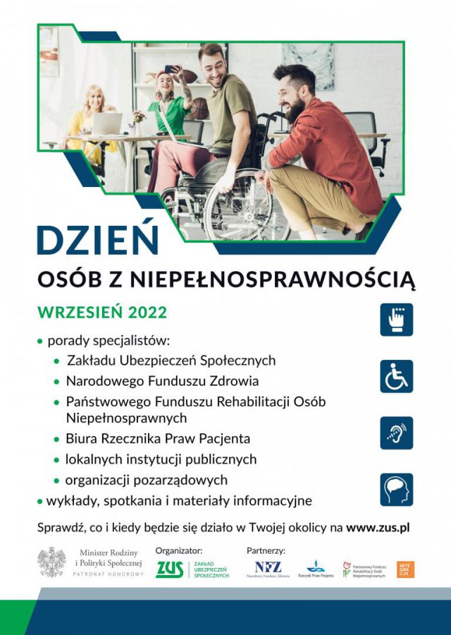WAŁBRZYCH ZUS dla osób z niepełnosprawnościami 