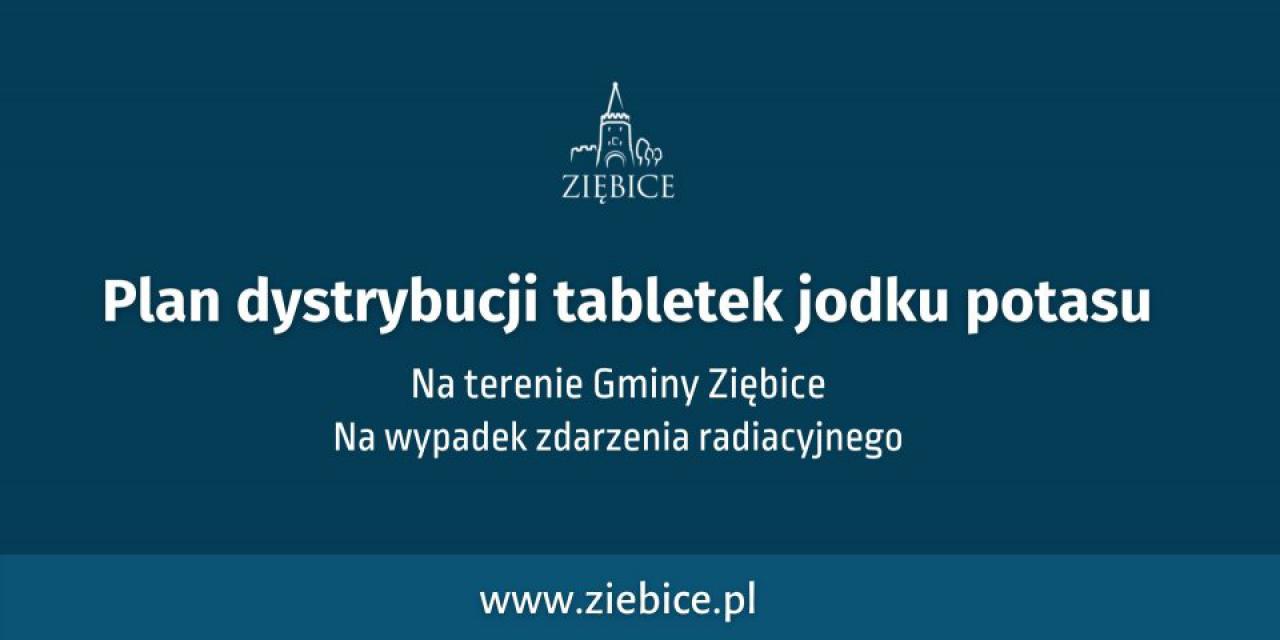 Plan dystrybucji tabletek jodku potasu na terenie Gminy Ziębice na wypadek zdarzenia radiacyjnego