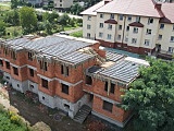 Postępują prace przy budowie komunalnego budynku w Kamieńcu Ząbkowickim