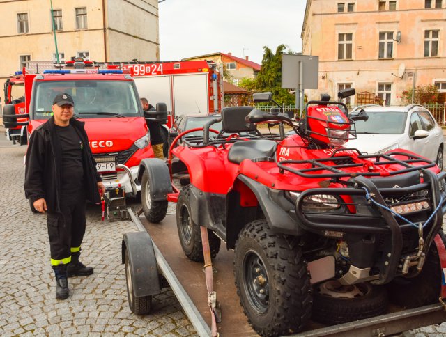 Zaopatrzenie wodne i gaszenie pożarów w lasach