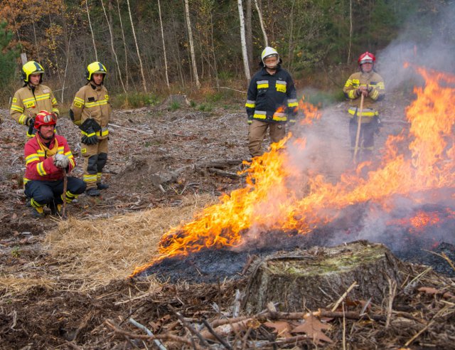 Zaopatrzenie wodne i gaszenie pożarów w lasach