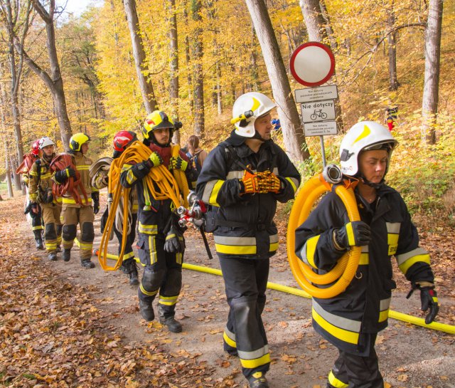 Zaopatrzenie wodne i gaszenie pożarów w lasach