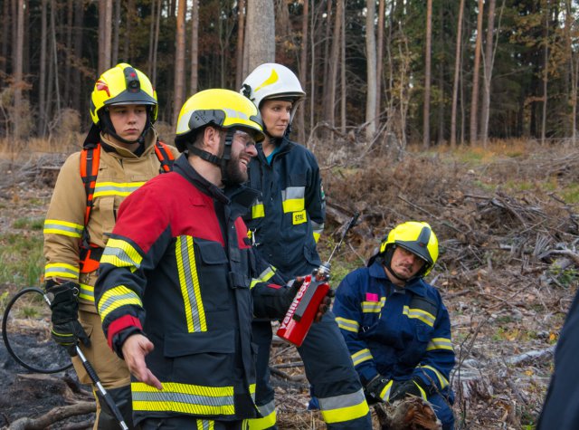 Zaopatrzenie wodne i gaszenie pożarów w lasach