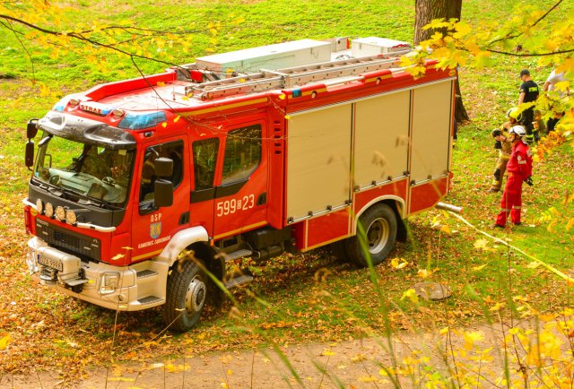 Zaopatrzenie wodne i gaszenie pożarów w lasach