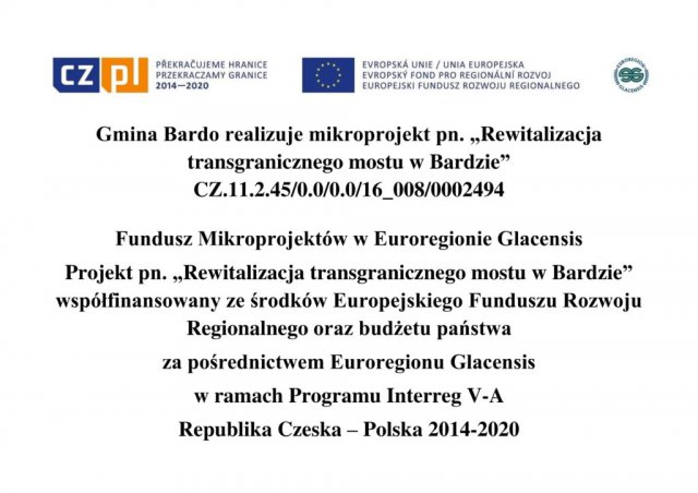 Podpisano umowę na rewitalizację mostu kamiennego w Bardzie