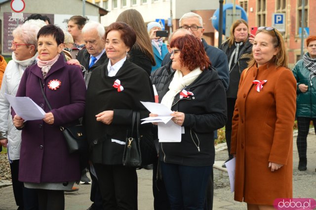 Uroczystości Święta Niepodległości pod Pomnikiem Poległym za Ojczyznę w Ząbkowicach Śląskich 