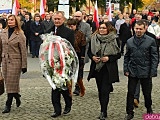 Uroczystości Święta Niepodległości pod Pomnikiem Poległym za Ojczyznę w Ząbkowicach Śląskich 