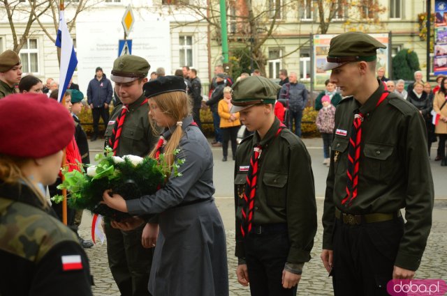 Uroczystości Święta Niepodległości pod Pomnikiem Poległym za Ojczyznę w Ząbkowicach Śląskich 
