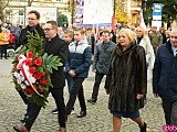 Uroczystości Święta Niepodległości pod Pomnikiem Poległym za Ojczyznę w Ząbkowicach Śląskich 