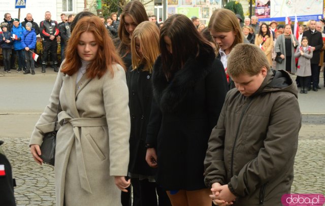 Uroczystości Święta Niepodległości pod Pomnikiem Poległym za Ojczyznę w Ząbkowicach Śląskich 