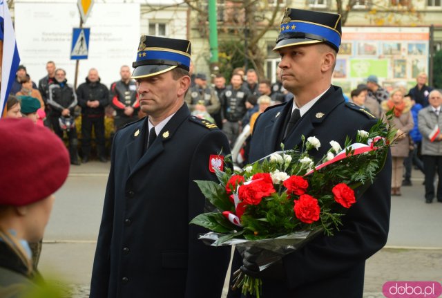 Uroczystości Święta Niepodległości pod Pomnikiem Poległym za Ojczyznę w Ząbkowicach Śląskich 