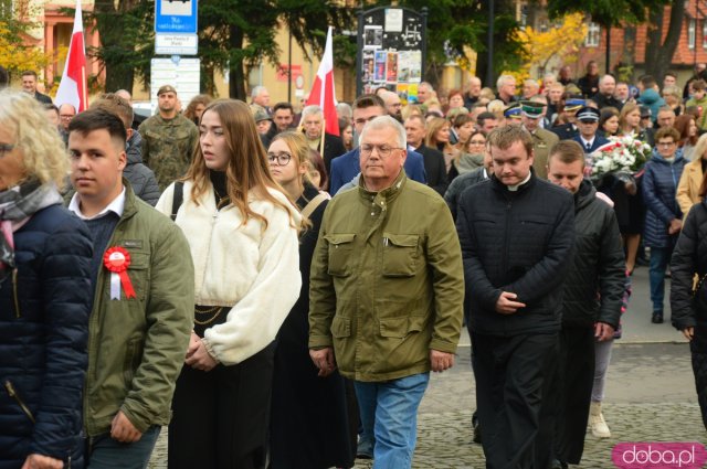 Uroczystości Święta Niepodległości pod Pomnikiem Poległym za Ojczyznę w Ząbkowicach Śląskich 