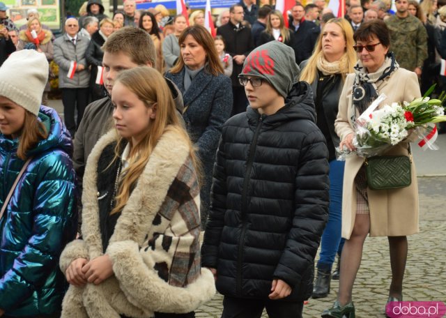 Uroczystości Święta Niepodległości pod Pomnikiem Poległym za Ojczyznę w Ząbkowicach Śląskich 