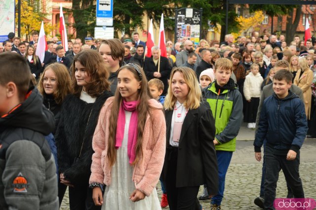 Uroczystości Święta Niepodległości pod Pomnikiem Poległym za Ojczyznę w Ząbkowicach Śląskich 