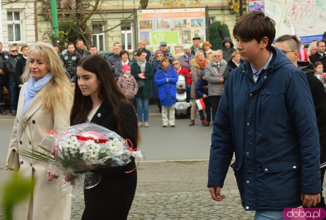 Uroczystości Święta Niepodległości pod Pomnikiem Poległym za Ojczyznę w Ząbkowicach Śląskich 