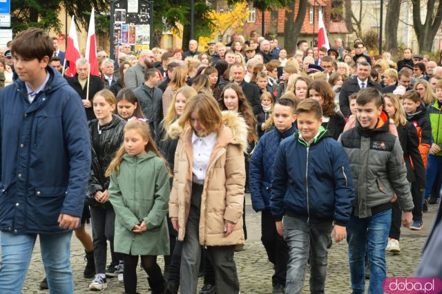 Uroczystości Święta Niepodległości pod Pomnikiem Poległym za Ojczyznę w Ząbkowicach Śląskich 