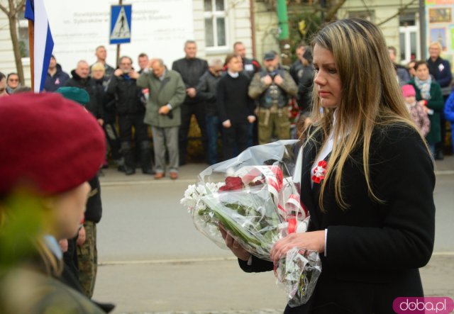 Uroczystości Święta Niepodległości pod Pomnikiem Poległym za Ojczyznę w Ząbkowicach Śląskich 