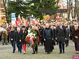 Uroczystości Święta Niepodległości pod Pomnikiem Poległym za Ojczyznę w Ząbkowicach Śląskich 