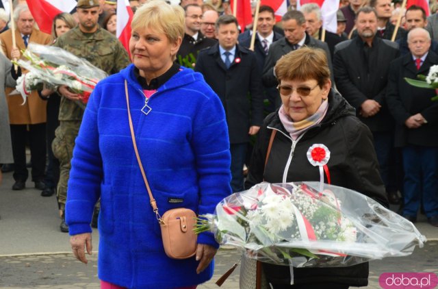 Uroczystości Święta Niepodległości pod Pomnikiem Poległym za Ojczyznę w Ząbkowicach Śląskich 