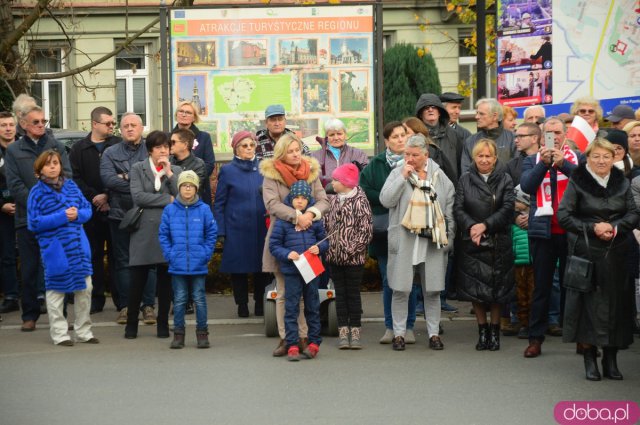 Uroczystości Święta Niepodległości pod Pomnikiem Poległym za Ojczyznę w Ząbkowicach Śląskich 