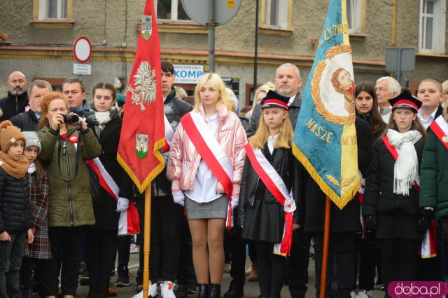 Uroczystości Święta Niepodległości pod Pomnikiem Poległym za Ojczyznę w Ząbkowicach Śląskich 