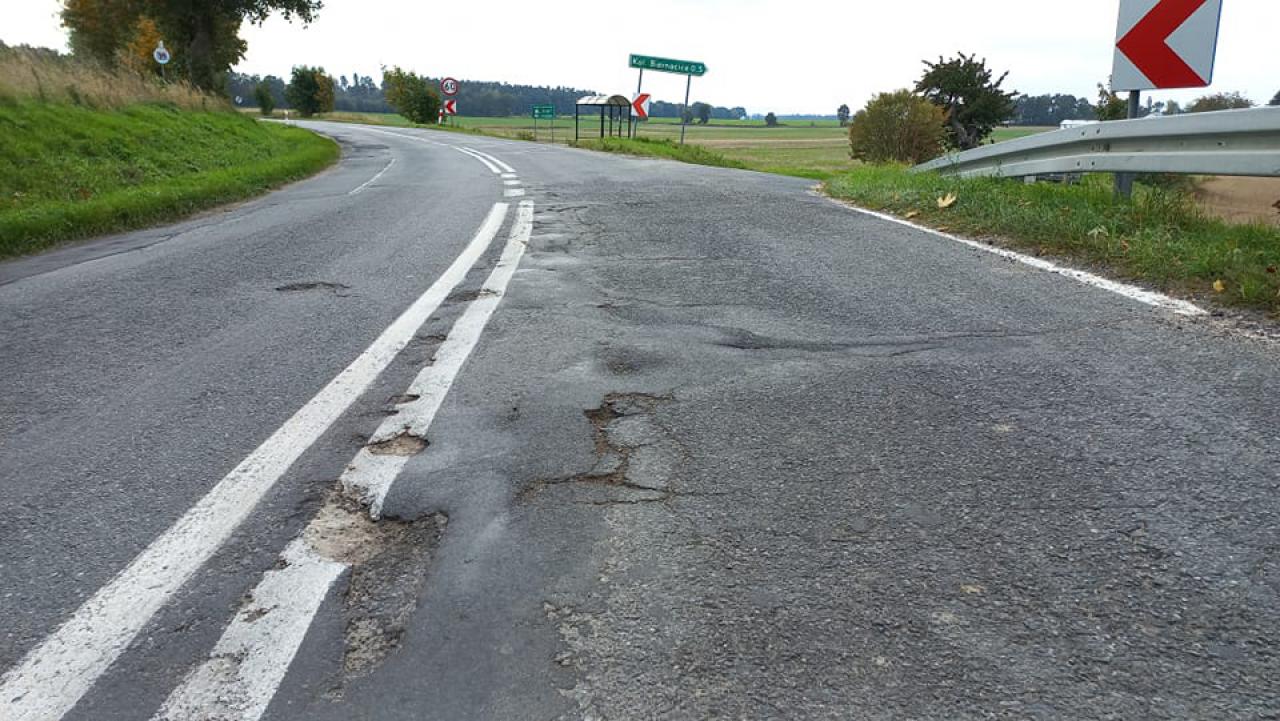 Odcinek drogi z Ziębic do Chałupek do remontu jeszcze w tym roku 