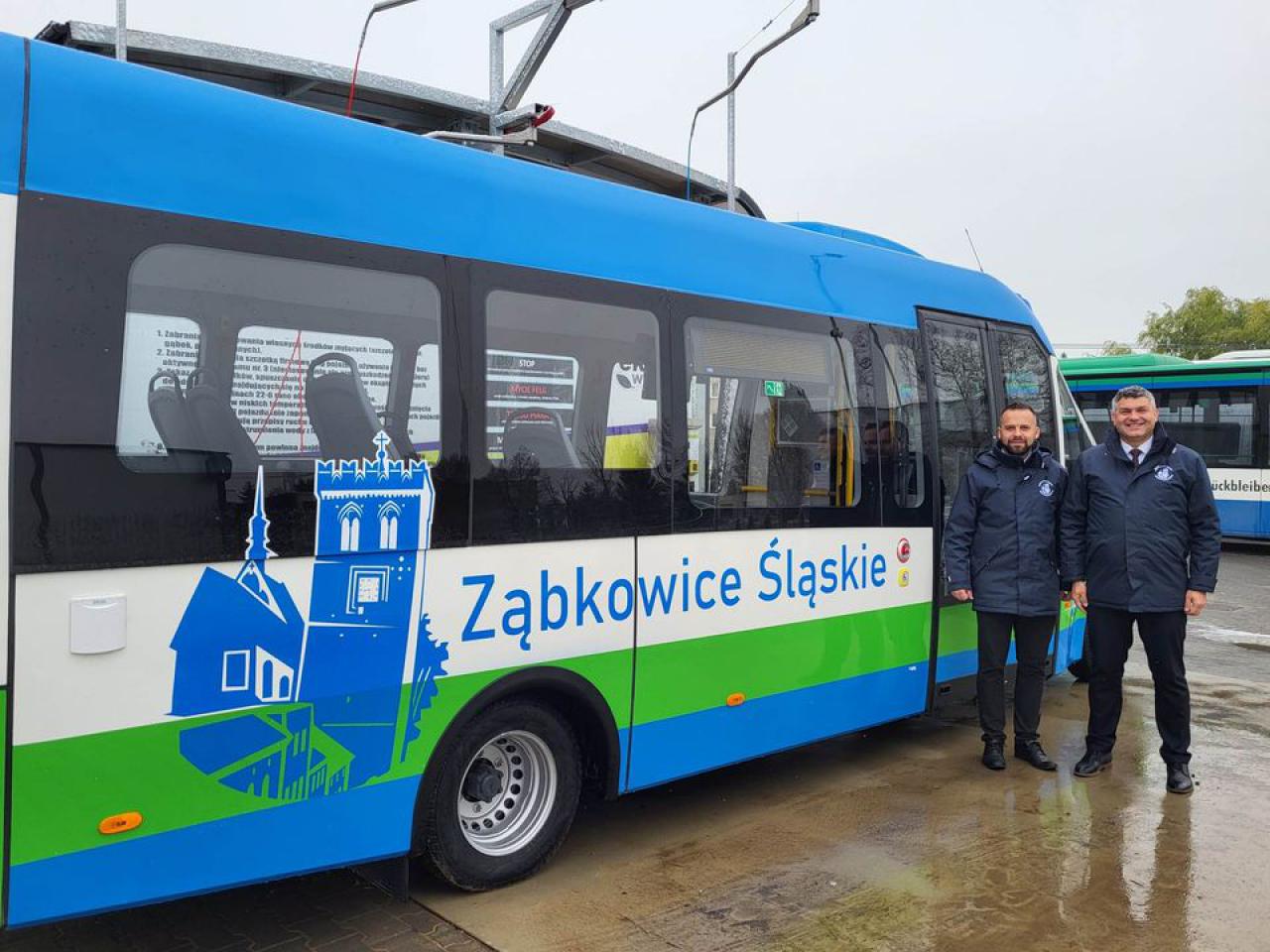 Pierwszy z czterech nowych elektrycznych autobusów ZKP już w Ząbkowicach Śląskich 
