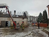 Pożar budynku w Służejowie i szklarni w Braszowicach