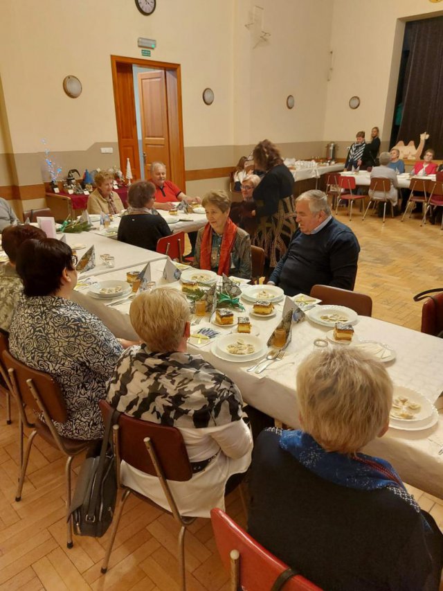 Wigilia Klubu Seniora z Kamieńca Ząbkowickiego