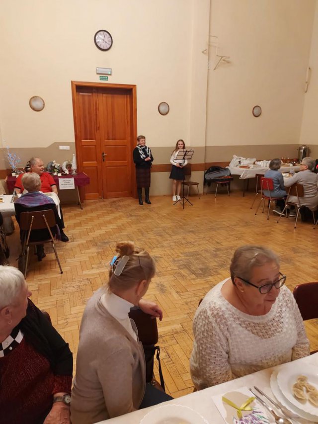 Wigilia Klubu Seniora z Kamieńca Ząbkowickiego