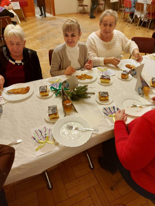 Wigilia Klubu Seniora z Kamieńca Ząbkowickiego