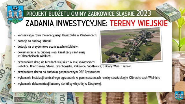 radni przyjęli budżet Ząbkowic na 2023