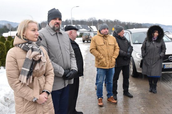 Otwarcie ulicy Chabrowej i drogi gminnej w Opolnicy