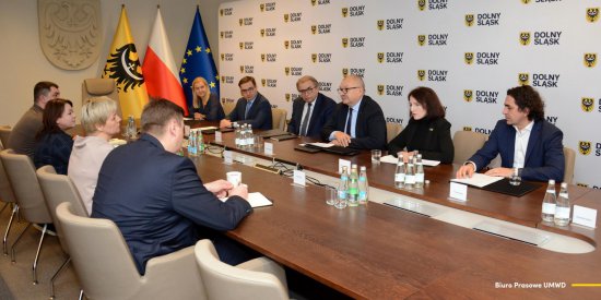 Wizyta przedstawicieli Rady Najwyższej Ukrainy na Dolnym Śląsku