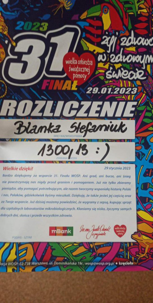 Wielka Orkiestra Świątecznej Pomocy w Kamieńcu Ząbkowickim