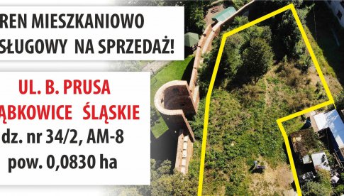 Atrakcyjny teren mieszkaniowo-usługowy przy ul. Prusa - wadium do 23 marca 2023 r.