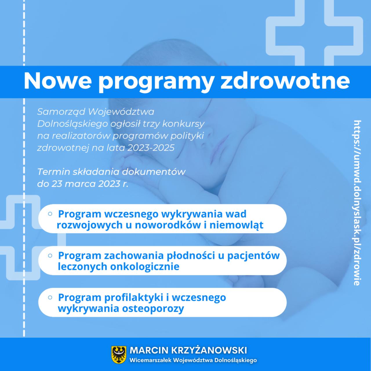 Samorząd Województwa Dolnośląskiego stawia na profilaktykę zdrowia.