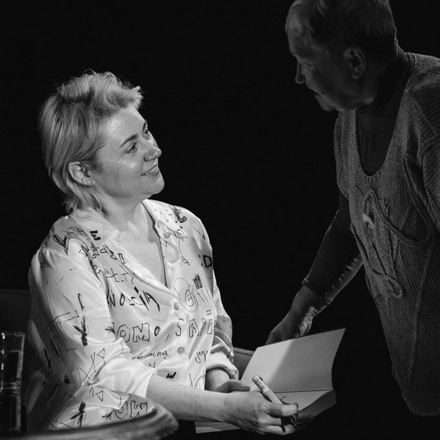 Spotkanie w szczerej rozmowie - Maria Peszek w Ziębicach