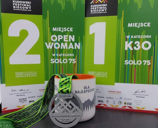 Kolejny bieg, kolejny medal ząbkowickiej policjantki