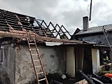 Pożar domu w Dębowcu
